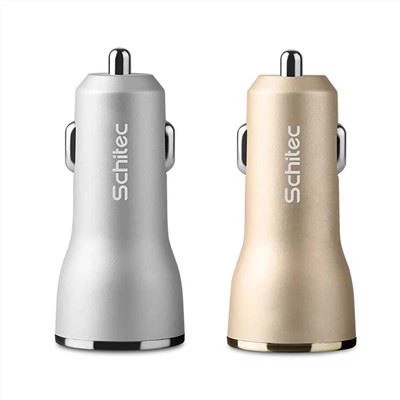 5V2.1A Gwefrydd Car USB Deuol Ar gyfer IPhone